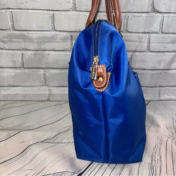 HEXAGONA PARIS POP Shoulder Tote Bag Cowhide Leather and Nylon - Picture 5 of 15